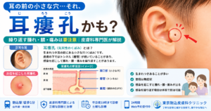 投稿についてもっと詳しく 耳の前の小さな穴から臭い汁が…「耳瘻孔」が腫れる原因と根治手術について専門医が解説