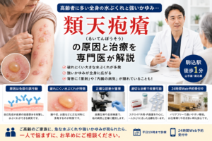 投稿についてもっと詳しく 高齢者に多い全身の水ぶくれと強いかゆみ…「類天疱瘡」の原因と治療を専門医が解説