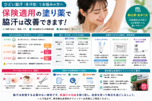投稿についてもっと詳しく ひどい脇汗（多汗症）は保険適用の塗り薬で改善！皮膚科専門医が治療法を解説