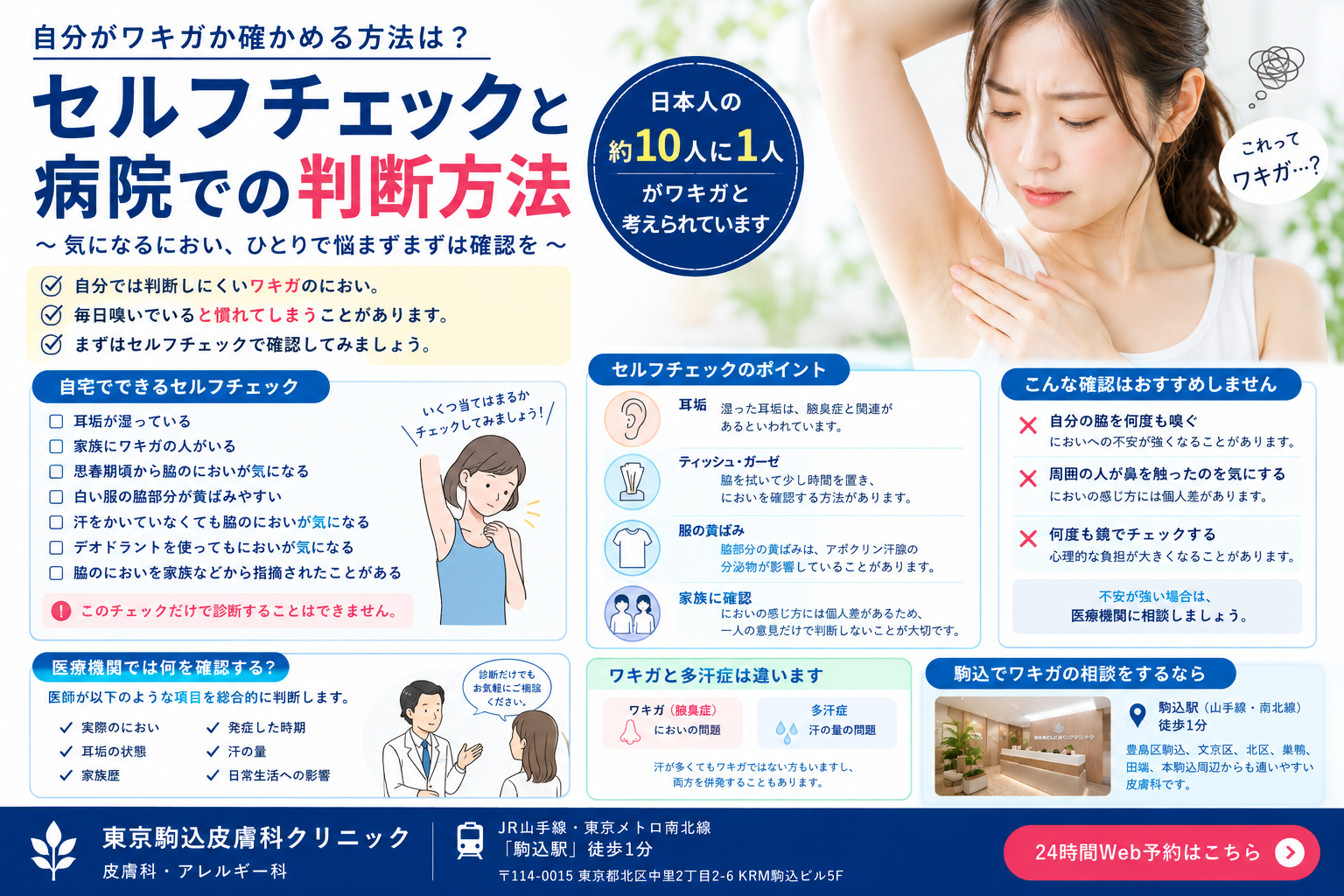 投稿についてもっと詳しく 自分がワキガか確かめる方法は？セルフチェックと病院での判断方法